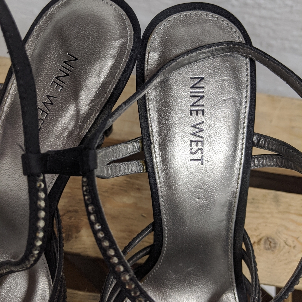 Nine West Rhinestone Strappy Heel - Picture 5 of 9